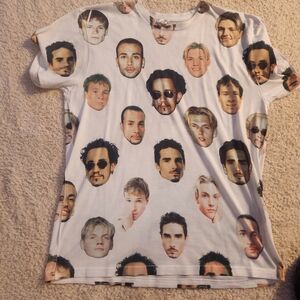 Large Backstreet Boys Face t-shirt
